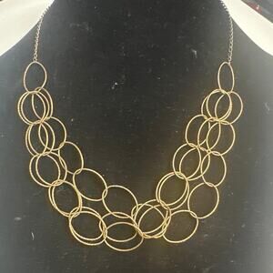 Karizia Necklace .925 Sterling Silver Made in Italy 18” looks sorrda Gold. NWT